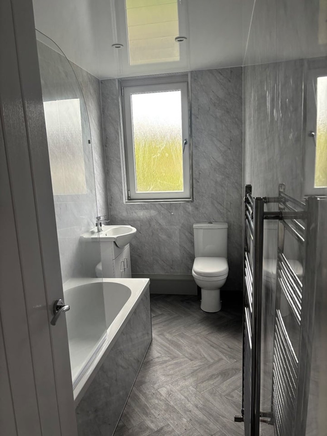 Bathroom after